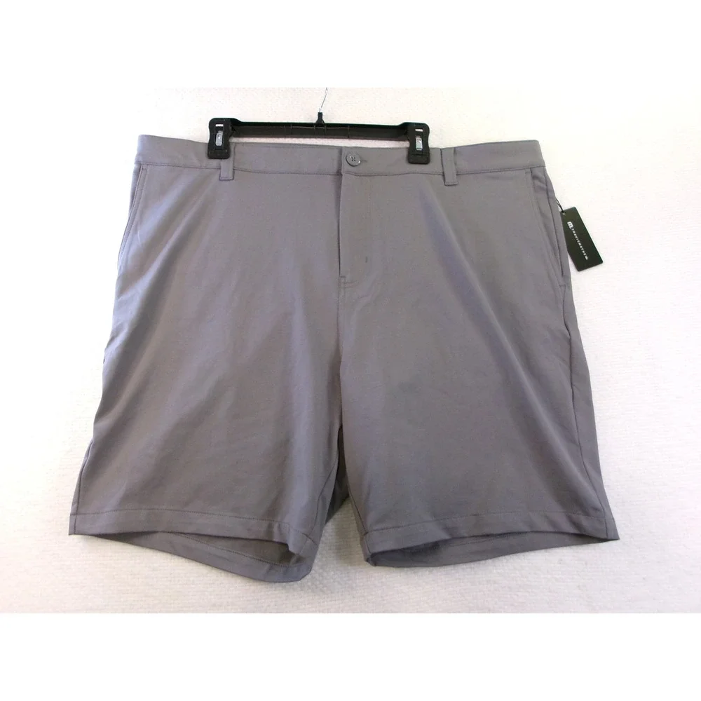 TravisMathew Stretchknit Shorts Mens 42 Quiet Shade Grey Golf‎ A42375 NWT